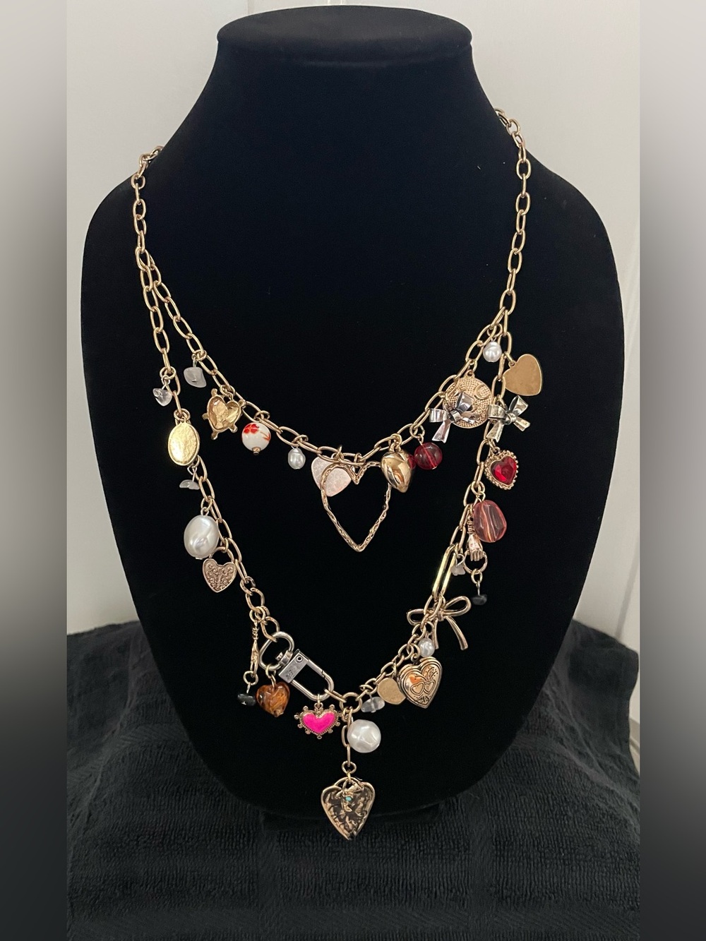 NWT Free People Maxamillion Charm Necklace - Picture 3 of 4